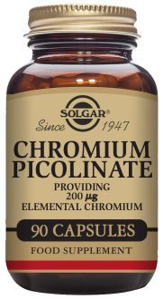 Chromium Picolinate 200mg 90 Capsules
