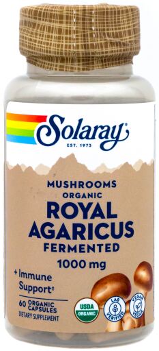 Royal Agaricus 500 mg 60 Vegetable Capsules