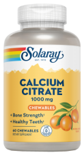 Chewable Calcium Citrate 1000 mg 60 Chewable Tablets